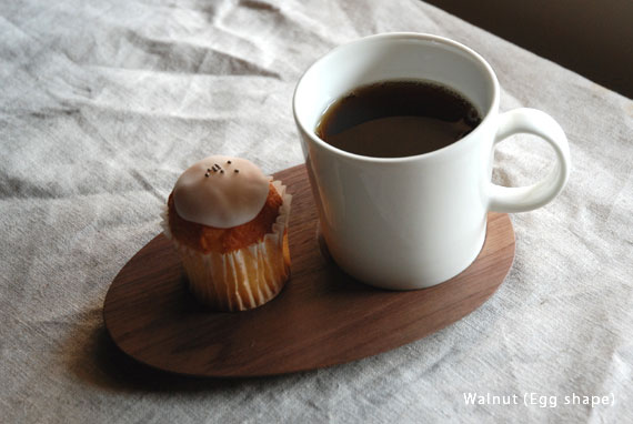 カフェボン ウォールナットやチェリーのトレイ 8002