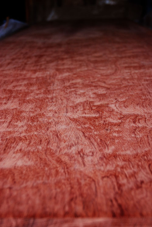 ダイニングテーブル　ブビンガの無垢一枚板 3020  イメージ-1