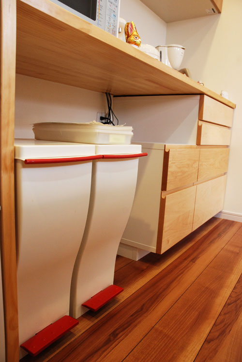 造作家具食器棚 引出し式 c5043 - オーダーメイド家具キッチン | 家具 ...