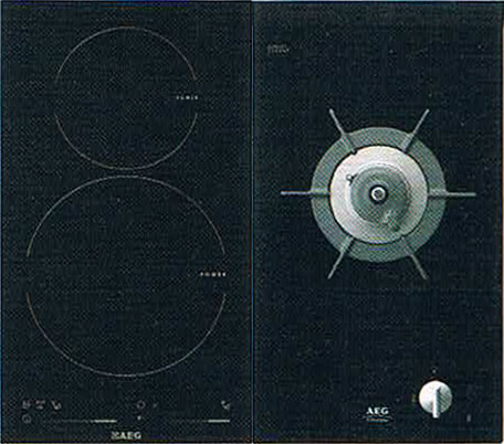 AEGガス1口とIH2口のコンロ