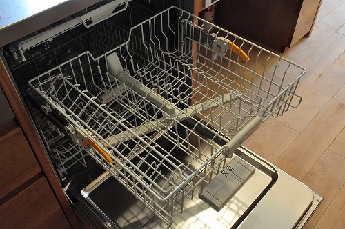 ミーレ25周年モデル食洗機のついたオーダーキッチンとカウンターテーブルを一緒に製作 no.5055  イメージ-8